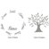 Alphabet Garden Designs Family Tree Wall Decal