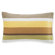 Jiti Pillows Hosta Stripes Cotton Pillow in Celedon