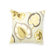 Jiti Pillows Hosta Lily Cotton Square Pillow in Celedon