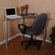 Tier One Designs Corner Computer Desk with Glass Top