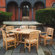 Kingsley Bate Mandalay 7 Piece Dining Set