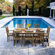 Kingsley Bate Essex Oval Extension Table 122"