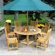 Kingsley Bate Classic 7 Piece Dining Set