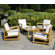 Kingsley Bate Amalfi Lounge Seating Group with Cushions