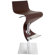 LumiSource Viva 28" Bar Stool in Coffee