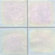 Daltile Cristallo Glass 4" x 4" Field Tile in Aquamarine