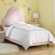 Skyline Furniture High Arc Micro-Suede Upholstered Bed