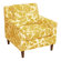 Skyline Furniture Cube Fabric Lounge Chair