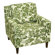 Skyline Furniture Cube Fabric Lounge Chair