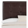 Skyline Furniture Tufted Leather Upholstered Headboard
