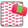 b.box Cherry Delight Diaper Wallet