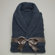 Linum Home Textiles Luxury Hotel & Spa Collection Herringbone Weave 100% Turkish Cotton Unisex Bathrobe