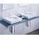 Moda Collection East Vessel Sink in White