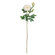 Nearly Natural 38.5" Peony with Leaves Stem in White (Set of 12)