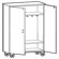 Ironwood 1000 Series Coat Storage Mobile Cabinet