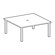 Ironwood Library 3000 Square Workstation