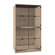 Ironwood Solid Grill Door Music Storage: 2 Equal Compartments