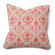 Villa Home Illusion Tuscan Pillow in Red Gate with Aqua