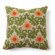 Villa Home Provence Tuscan Verdure Embroidered Pillow in Green