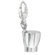 EZ Charms Sterling Silver Chef Hat Charm