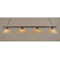 Toltec Lighting 4 Light Square Kitchen Island Pendant