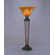 Toltec Lighting Table Lamp with 14" Tiger Glass Shade