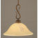 Toltec Lighting Swan 1 Light Mini Pendant