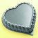 Kaiser Bakeware Kaisercast 7" Heart Shaped Flan Pan
