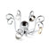 Umbra Octopus Chrome Ring Holder