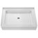 Dreamline Allure Pivot Shower Door with Center Drain and Trio Base Kit