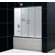 Dreamline Visions Sliding Door Shower Set with 30" x 60" Amazon Base and Right Drain