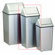 Witt Metal Series Wastewatchers 21 Gallon Receptacle with Rigid Plastic Liner