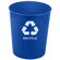 Witt 26 Quart Medium Round Recycling Wastebasket