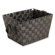 Whitmor, Inc Small Woven Tote in Espresso