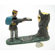 Design Toscano Creedmoor Rifle Range Hunter Collectors' Die Cast Iron Mechanical Coin Bank