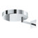 Whitehaus Collection Gesto Wall Mount Shower Head and Arm