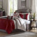 Madison Park Tradewinds 7 Piece Comforter Set in Red