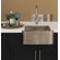Native Trails, Inc. Cabana Hand Hammered Copper Apron Front Bar Sink