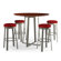 Johnston Casuals Svinn 26" Steel Counter Stool with Fabric Seat