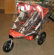 Sasha's Kiddie Products B.O.B Revolution SE 2011 / Stroller Strides Fitness Duallie Stroller Weather Cover
