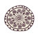 Nanimarquina Rangoli Ivory/Maroon Rug