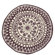 Nanimarquina Rangoli Ivory/Maroon Rug