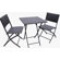 DC America La Jolla Folding All Weather Bistro Table