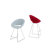 sohoConcept Crescent Wire Counter Stool