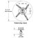 Premier Mounts Polaris Universal Projector Mount (Flush Model)