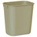 Rubbermaid Commercial Products Rubbermaid Commercial - Deskside Wastebaskets Large Rectangular Soft 41-1/4Qt Cap. Wastebasket: 640-2957-Bla - large rectangular soft 41-1/4qt cap. wastebasket