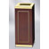 Rubbermaid Commercial Products Designer Line Natural Wood Open Top Receptacle
