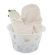 Swaddle Keeper "Sleep in a Box" Baby Sleep System and 20" Square "Snuggle" Blanket