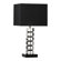 Cyan Design Purdue Crystal Table Lamp in Black and Clear