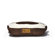 P.L.A.Y. Big Foot Pillow Dog Bed in Chocolate / Cream